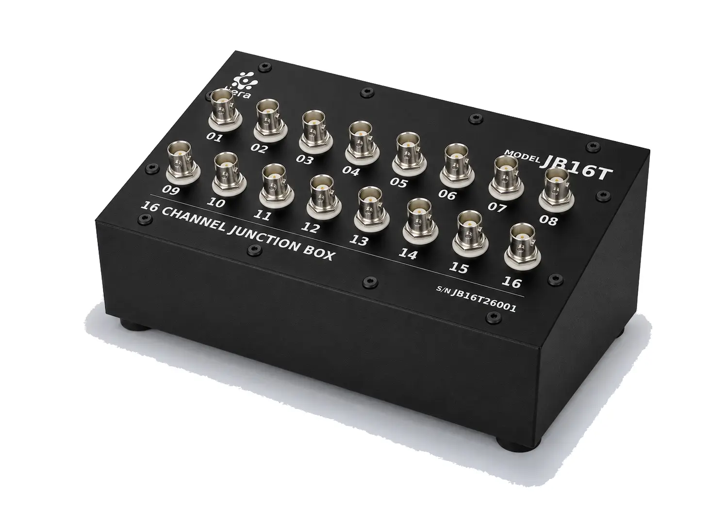 JB16T — 16-Channel BNC Junction Box / Patch Panel