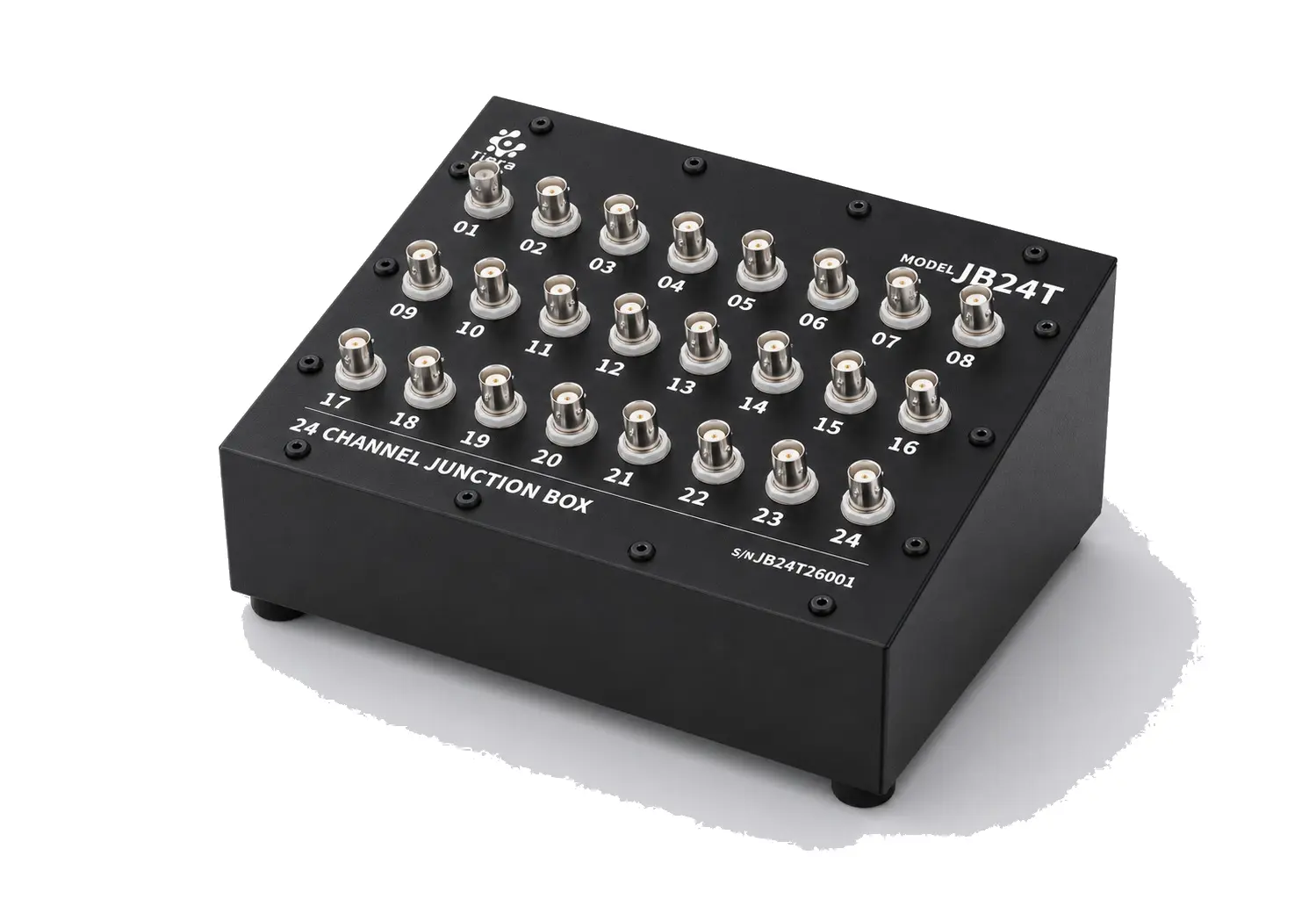JB24T — 24-Channel BNC Junction Box / Patch Panel
