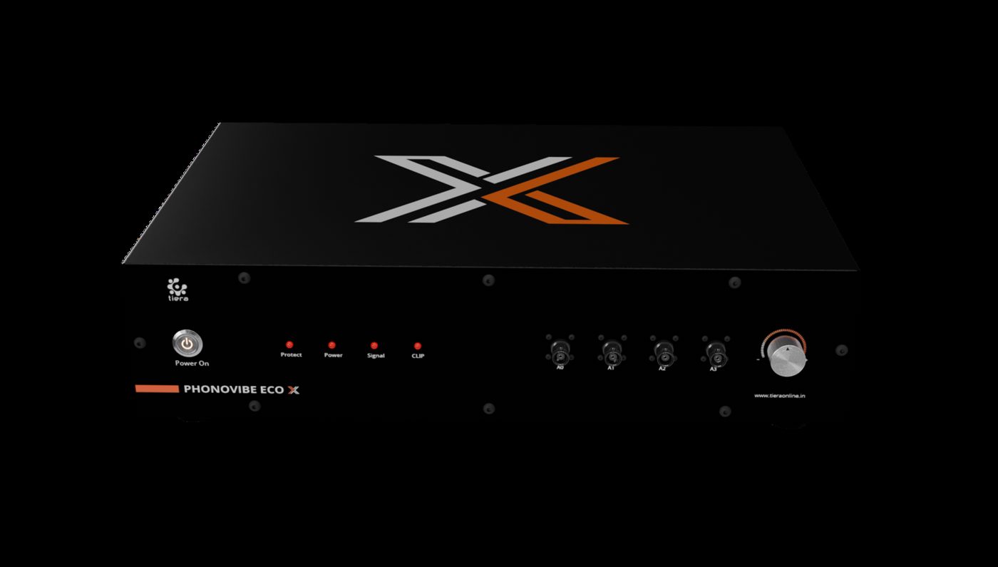 PhonoVibe Eco X — Integrated Vibration Bench
