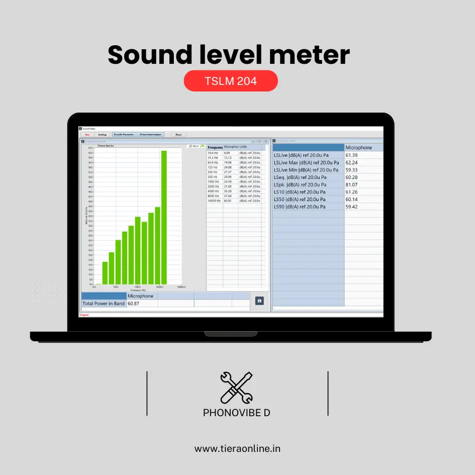 TSLM 204 – Sound level meter (Phonovibe D)