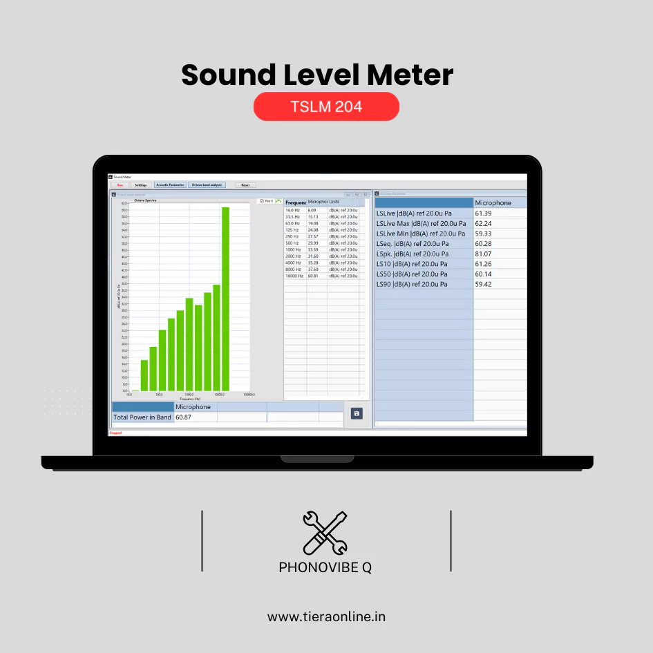 TSLM 204 – Sound level meter (Phonovibe Q)