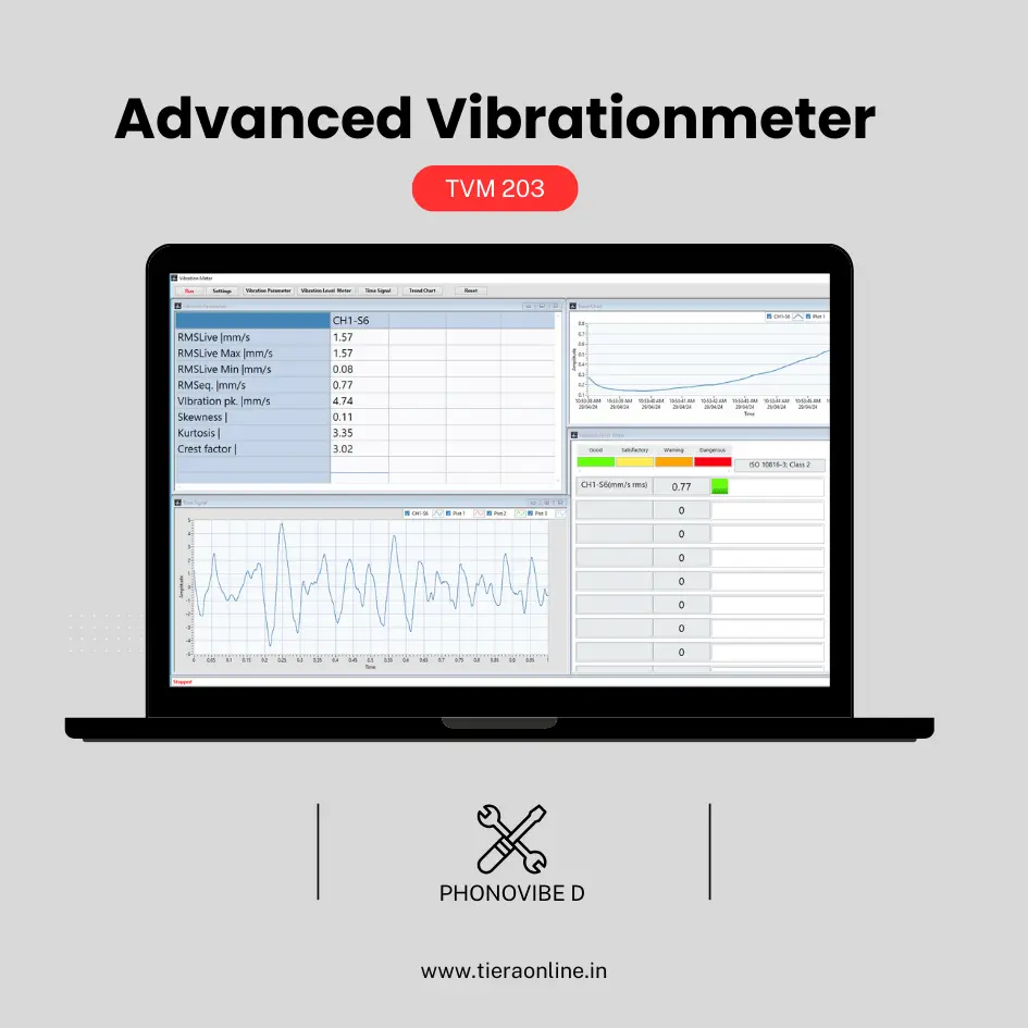 TVM 203 -Advanced Vibrationmeter (Phonovibe D)